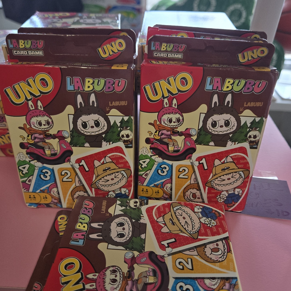 Labubu Card Game - Multicolor Uno